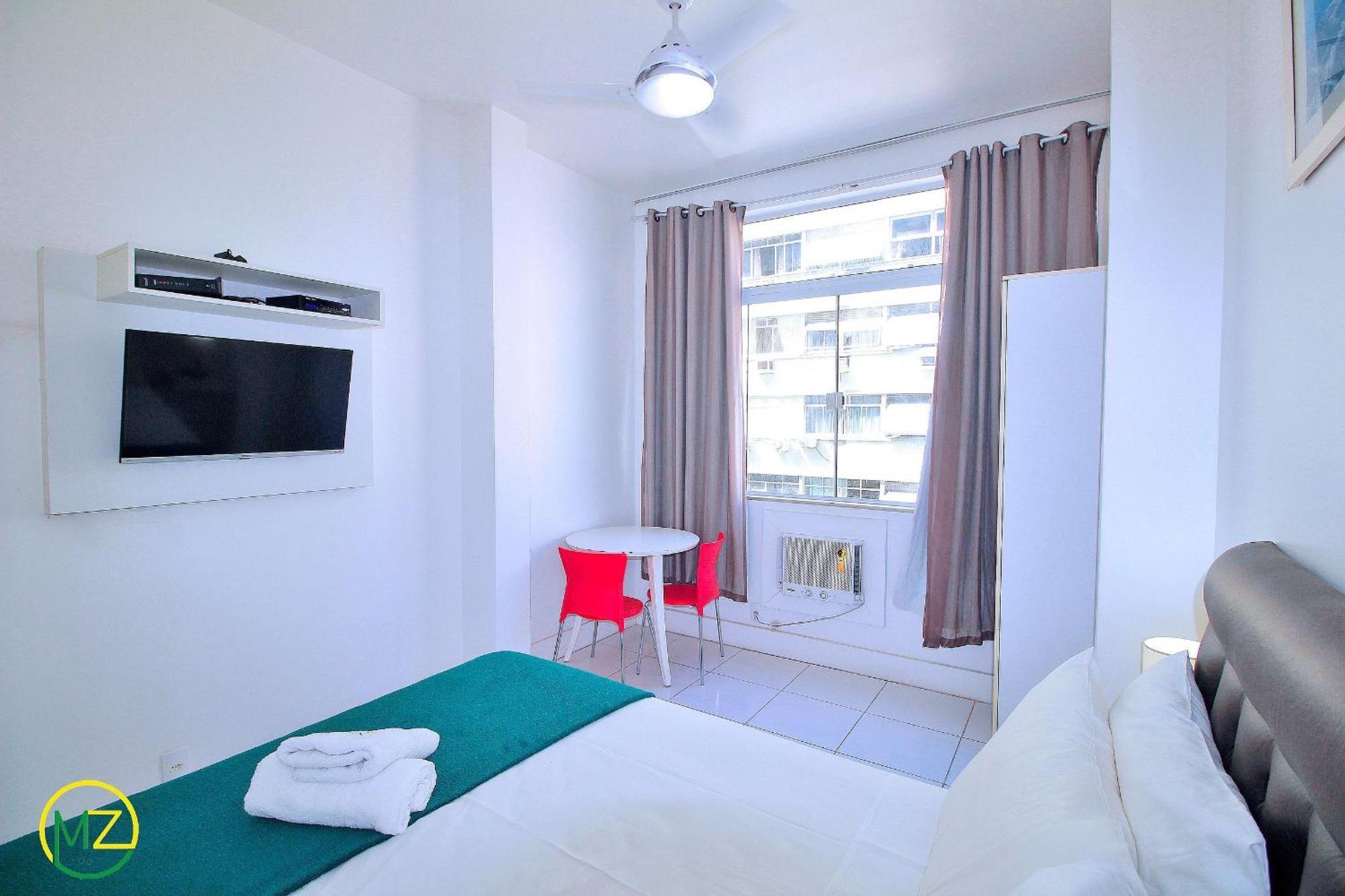 Studio Vista Mar Para 3 Pessoas Em Copacabana Rio de Janeiro Esterno foto
